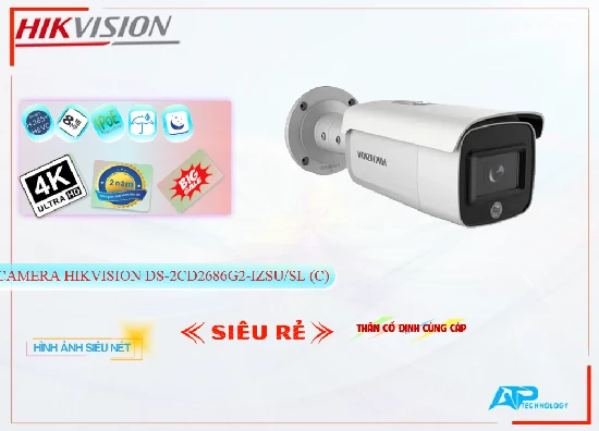 Lắp đặt camera tân phú Camera An Ninh  Hikvision DS-2CD2686G2-IZSU/SL(C) Chức Năng Cao Cấp