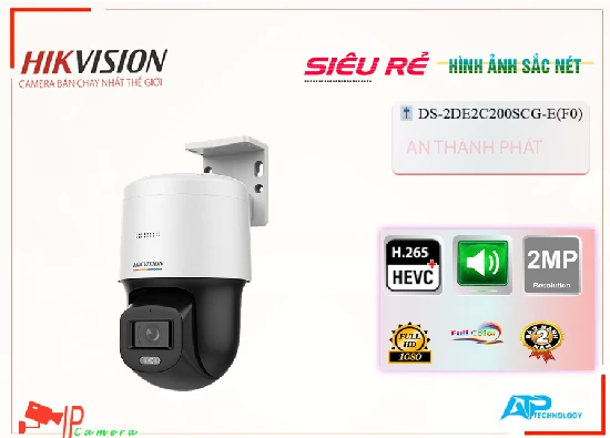 Lắp đặt camera tân phú Camera Hikvision DS-2DE2C200SCG-E(F0)