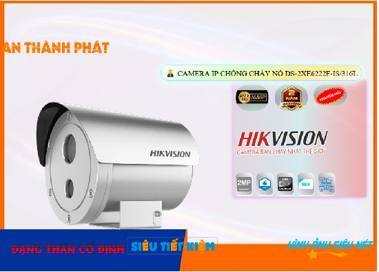 Lắp đặt camera tân phú Camera  Hikvision Thiết kế Đẹp DS-2XE6222F-IS/316L