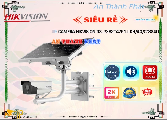 Lắp đặt camera tân phú Camera Hikvision DS-2XS2T47G1-LDH/4G/C18S40