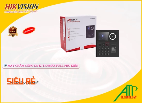 Lắp đặt camera tân phú DS-K1T320MFX Hikvision Giá rẻ