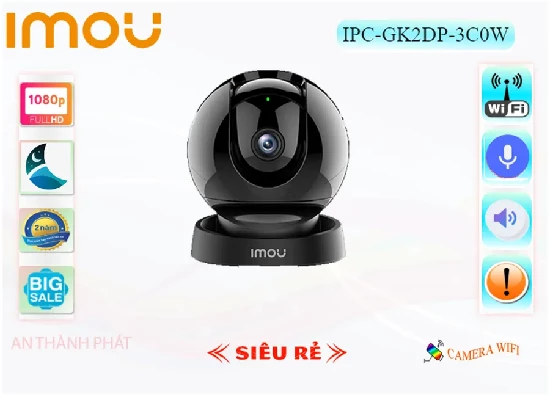 Lắp đặt camera tân phú Camera An Ninh  Wifi Imou IPC-GK2DP-3C0W Giá rẻ