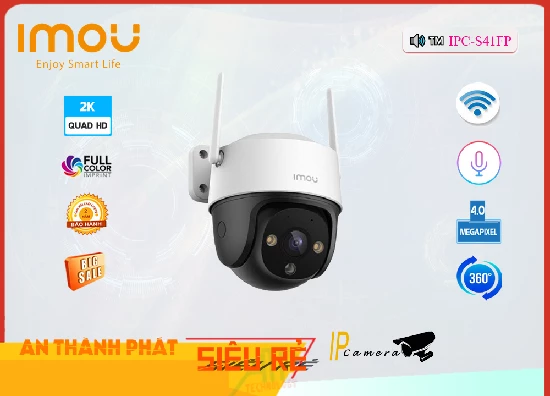 Lắp đặt camera tân phú IPC-S41FP Camera An Ninh Sắt Nét