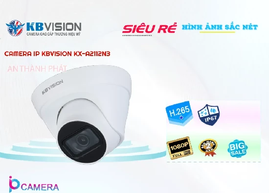 Lắp đặt camera tân phú KX-A2112N3 Camera IP Dome Giá Rẻ
