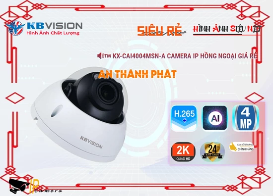Lắp đặt camera tân phú ☑ KX-CAi4004MSN-A Camera An Ninh Tiết Kiệm