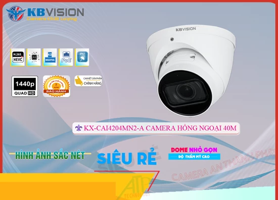 Lắp đặt camera tân phú Camera  KBvision KX-CAi4204MN2-A ✨