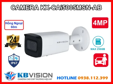 Lắp đặt camera Camera KX-CAi5005MSN-AB KBvision
