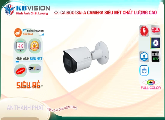 Lắp đặt camera tân phú Camera Giá Rẻ KBvision KX-CAi8001SN-A