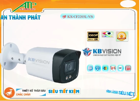 Lắp đặt camera tân phú KX-CF2203L-VN Camera  KBvision Giá rẻ
