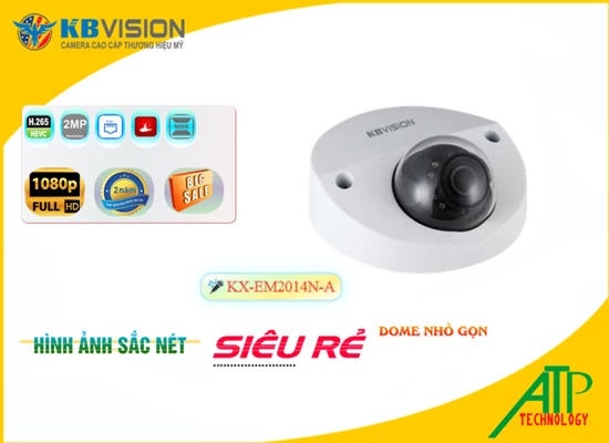 Lắp đặt camera tân phú Camera KBvision Sắc Nét KX-EM2014N-A