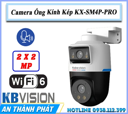 Lắp đặt camera Camera Quay Quét Ngoài Trời KX-SM4P-PRO