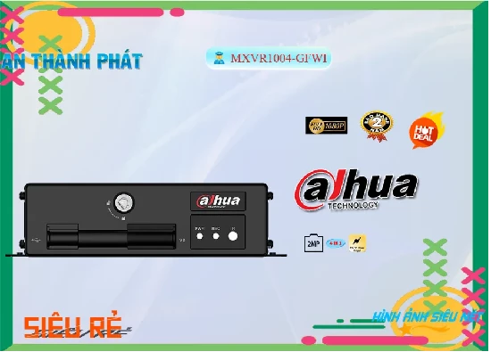 Lắp đặt camera tân phú ✪  Đầu Ghi  Dahua Giá rẻ MXVR1004-GFWI