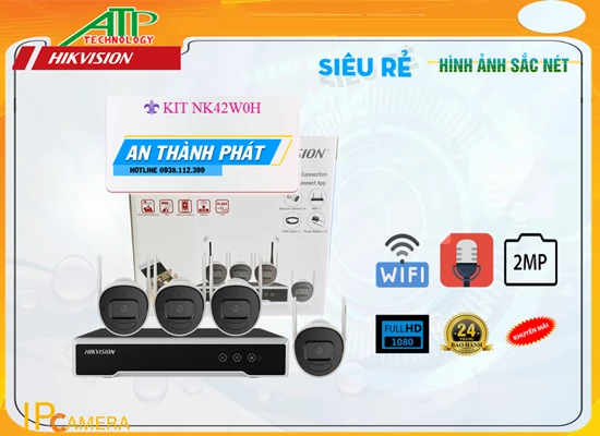 Lắp đặt camera tân phú Camera An Ninh  Hikvision NK42W0H Giá rẻ