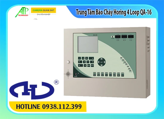 Lắp đặt camera Trung Tâm Báo Cháy Horing 4 Loop QA-16