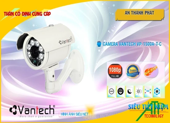 Lắp đặt camera tân phú Camera VP-1500A|T|C VanTech giá rẻ chất lượng cao