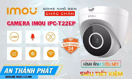 Lắp đặt camera tân phú Camera  Wifi Imou Giá rẻ IPC-T22EP