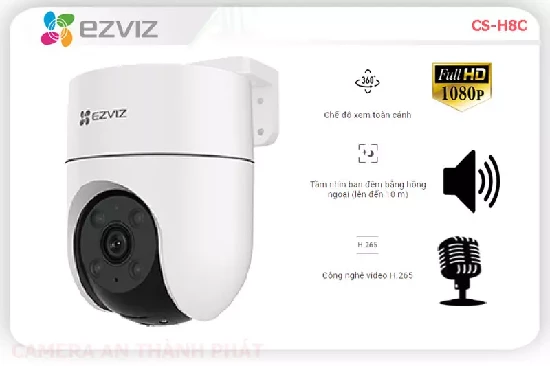 Lắp đặt camera tân phú ❂  Camera CS-H8C Giá rẻ
