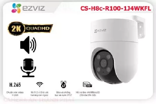 Lắp đặt camera tân phú Camera EZVIZ CS-H8c-R100-1J4WKFL