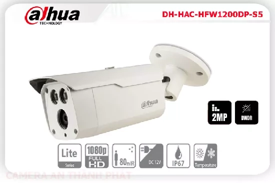 Lắp đặt camera tân phú DH-HAC-HFW1200DP-S5 Camera Sắt Nét  Dahua ۞ 