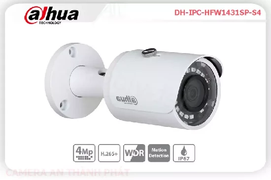 Lắp đặt camera tân phú Camera DH-IPC-HFW1431SP-S4 Sắc Nét