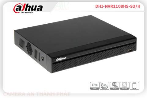 Lắp đặt camera tân phú DHI-NVR1108HS-S3/H Đầu ghi Camera  Dahua Giá rẻ