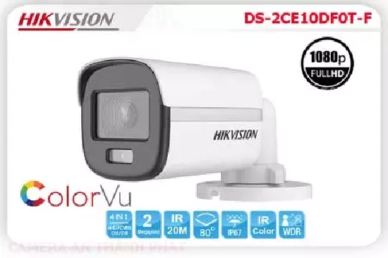 Lắp đặt camera tân phú Hikvision DS-2CE10DF0T-F Giá rẻ