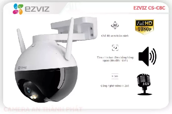 Lắp đặt camera tân phú Camera Wifi EZVIZ C8C