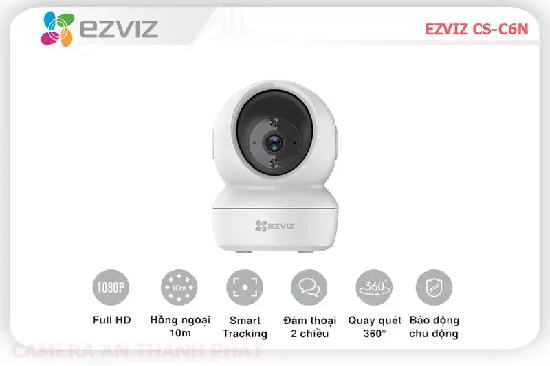 Lắp đặt camera tân phú Camera EZVIZCS-C6N  Wifi Ezviz Chất Lượng