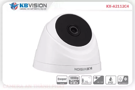 Lắp đặt camera tân phú Camera  KBvision KX-A2112C4