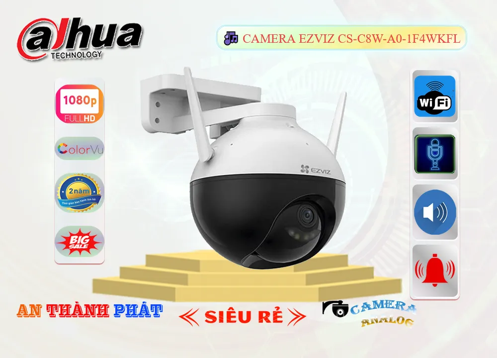 Camera Wifi 360 Ngoài Trời CS-C8W-A0-1F4WKFL,Giá CS-C8W-A0-1F4WKFL,phân phối CS-C8W-A0-1F4WKFL,CS-C8W-A0-1F4WKFLBán Giá