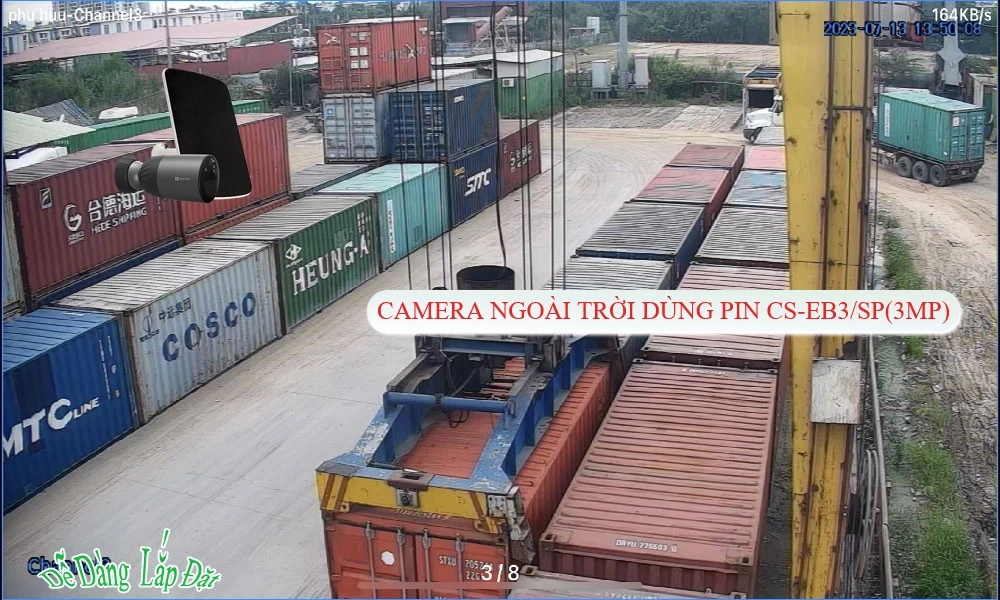 Camera CS-EB3/SP(3MP) Wifi Ezviz