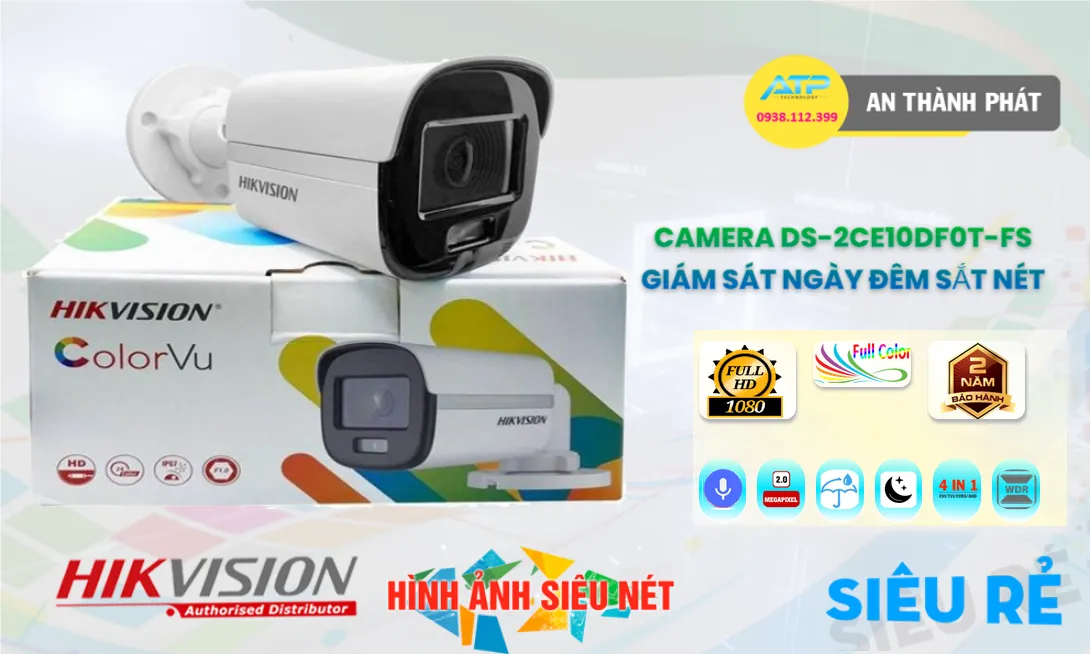 Camera DS-2CE10DF0T-FS hikvision