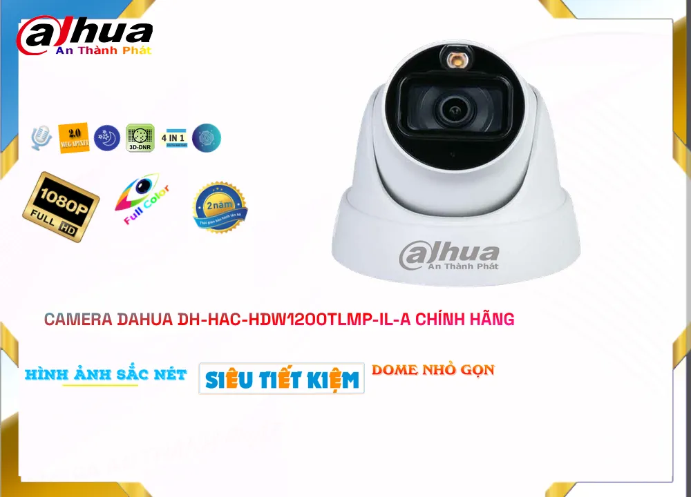 Camera Dahua DH-HAC-HDW1200TLMP-IL-A,thông số DH-HAC-HDW1200TLMP-IL-A,DH HAC HDW1200TLMP IL A,Chất Lượng