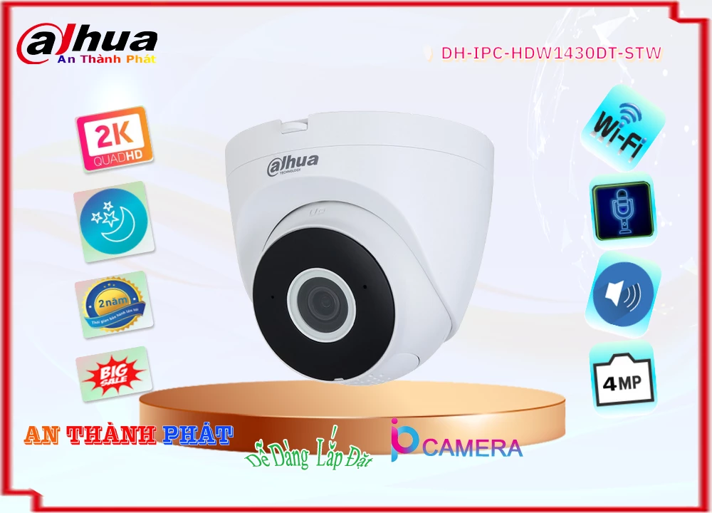 Camera Dahua DH-IPC-HDW1430DT-STW,Chất Lượng DH-IPC-HDW1430DT-STW,DH-IPC-HDW1430DT-STW Công Nghệ