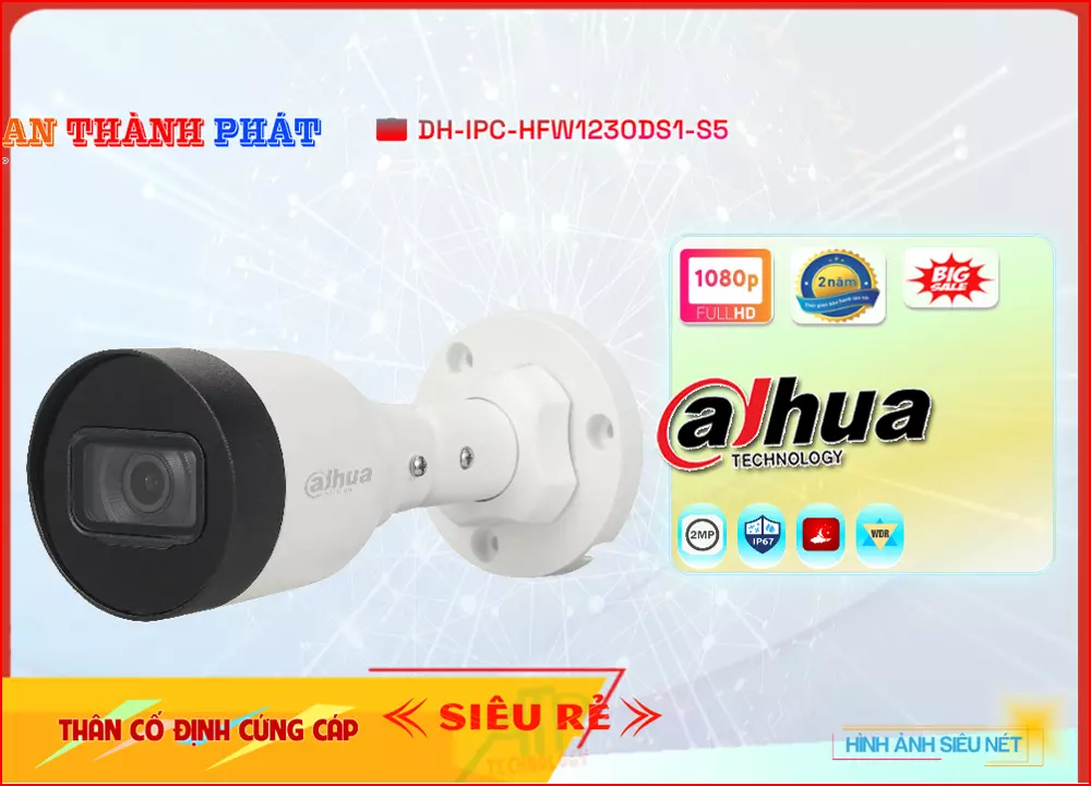 Camera IP DH-IPC-HFW1230DS1-S5 Ngoài Trời,DH-IPC-HFW1230DS1-S5,IPC-HFW1230DS1-S5,Dahua DH-IPC-HFW1230DS1-S5, dahua DH-IPC-HFW1230DS1-S5,Camera quan sát DH-IPC-HFW1230DS1-S5,camera giam sát DH-IPC-HFW1230DS1-S5,camea an ninh DH-IPC-HFW1230DS1-S5