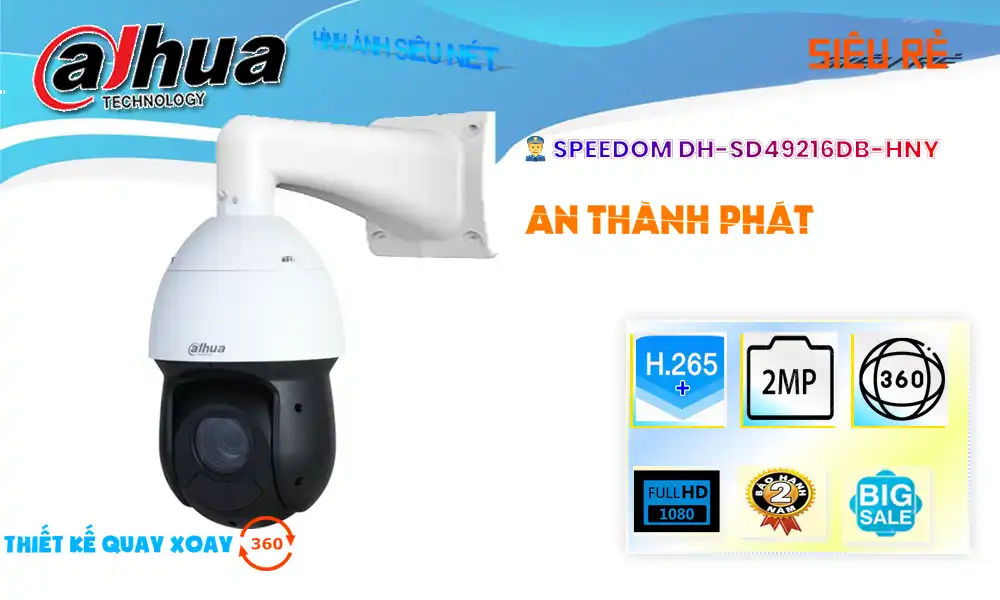 DH-SD49216DB-HNY sắc nét Dahua