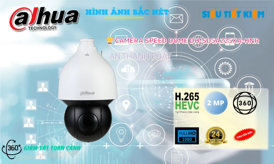 DH-SD5A225XA-HNR sắc nét Dahua DH-SD5A225XA-HNR sắc nét Dahua