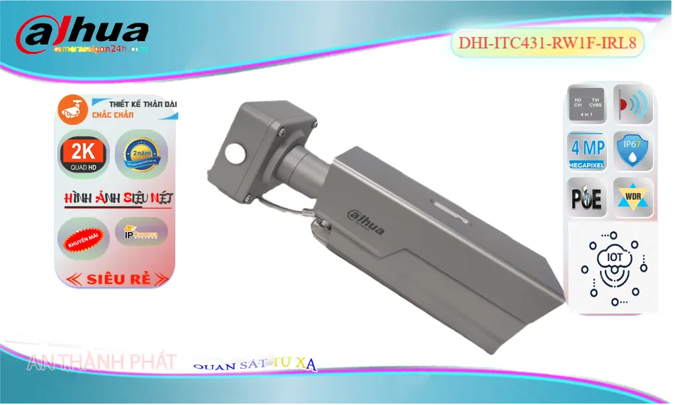Camera DHI-ITC431-RW1F-IRL8 Giá rẻ