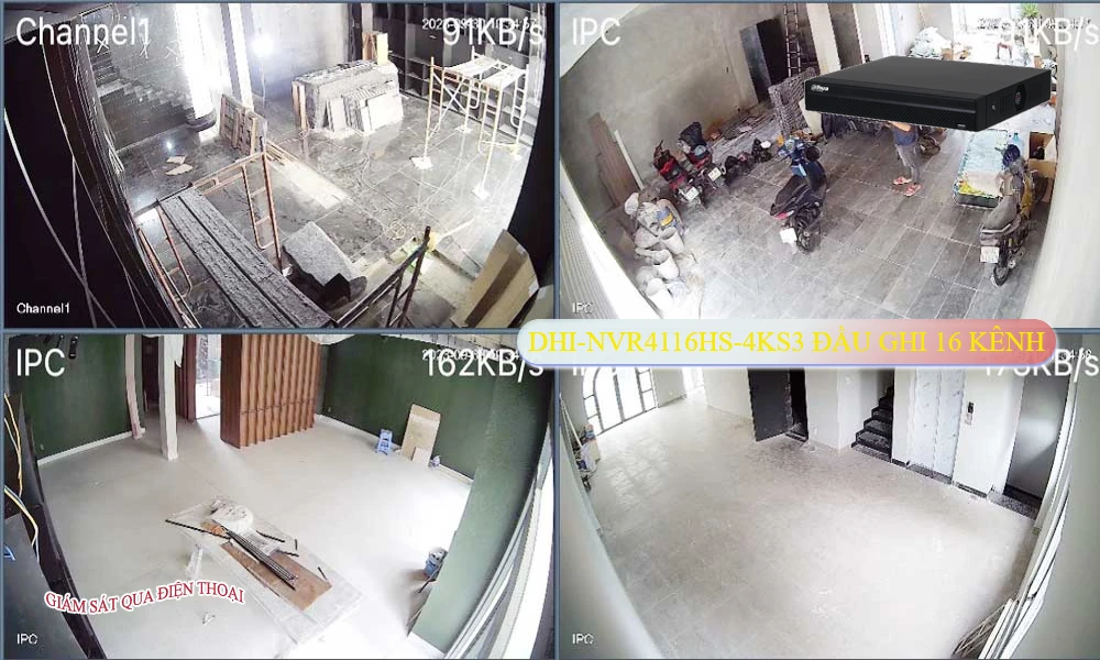 Đầu Ghi DHI-NVR4116HS-4KS3 Công Nghệ Mới