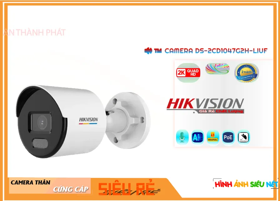 Camera Hikvision DS-2CD1047G2H-LIUF Camera Hikvision DS-2CD1047G2H-LIUF