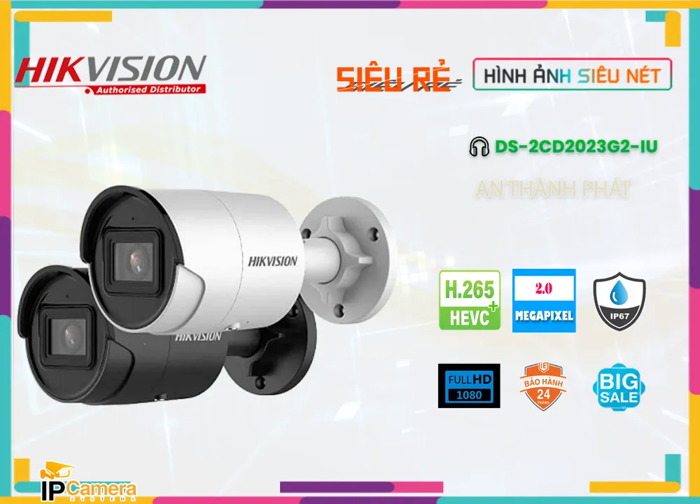Camera Hikvision DS-2CD2023G2-IU,Giá DS-2CD2023G2-IU,DS-2CD2023G2-IU Giá Khuyến Mãi,bán DS-2CD2023G2-IU,DS-2CD2023G2-IU