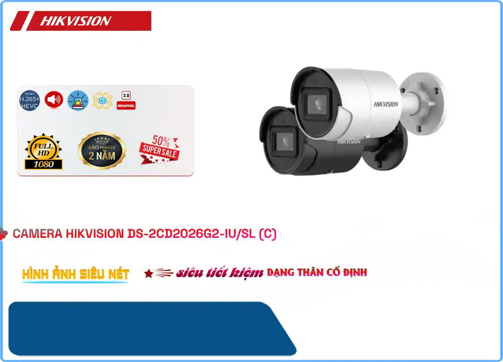 Camera Hikvision DS-2CD2026G2-IU/SL (C),DS-2CD2026G2-IU/SL (C) Đang giảm giá, Camera An Ninh  DS-2CD2026G2-IU/SL (C) Giá rẻ nhất,DS-2CD2026G2-IU/SL (C) Cấp Nguồ Qua Dây Mạng  Giá rẻ nhất,DS-2CD2026G2-IU/SL (C) Giá chiết khấu,phân phối DS-2CD2026G2-IU/SL (C) FULL HD 1080P 2.0 megapixel ,Nơi Lắp DS-2CD2026G2-IU/SL (C),DS-2CD2026G2-IU/SL (C) Đang giảm giá,DS-2CD2026G2-IU/SL (C) Giá rẻ nhất