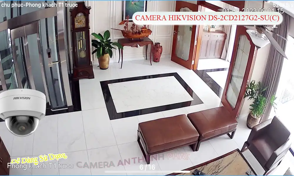 Camera Hikvision DS-2CD2127G2-SU(C)