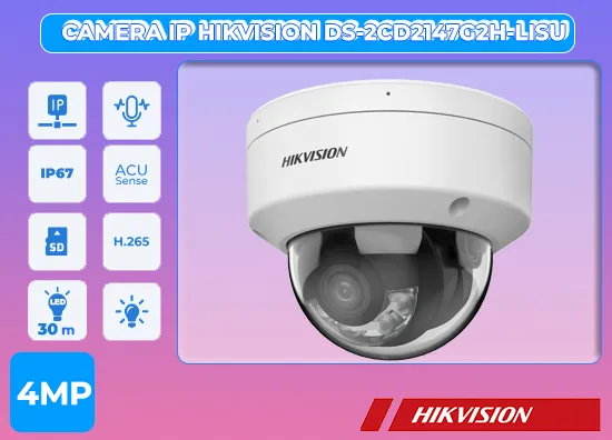 Camera IP HIKVISION DS-2CD2147G2H-LISU 4MP,thông số Thiết Bị Camera DS-2CD2147G2H-LISU,DS-2CD2147G2H-LISU Giá Hấp Dẫn,chất lượng DS-2CD2147G2H-LISU 0 megapixel Ultra 2k