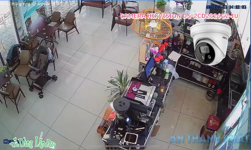 Camera Hikvision Thiết kế Đẹp Công Nghệ POE DS-2CD2346G2-ISU/SL