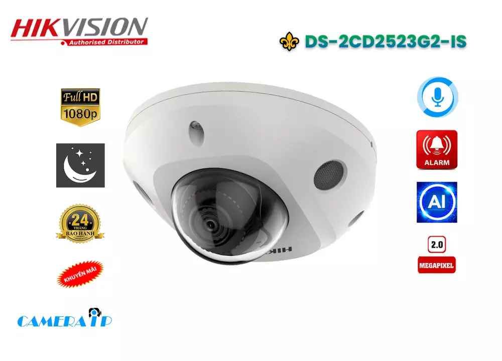 Camera Hikvision DS-2CD2523G2-IS,DS 2CD2523G2 IS,Giá Bán DS-2CD2523G2-IS,DS-2CD2523G2-IS Giá Khuyến Mãi,DS-2CD2523G2-IS