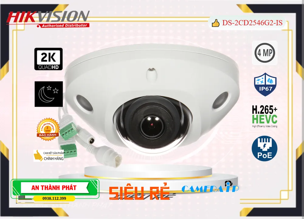 Camera Hikvision DS-2CD2546G2-IS,DS-2CD2546G2-IS Giá rẻ,DS 2CD2546G2 IS,Chất Lượng DS-2CD2546G2-IS,thông số