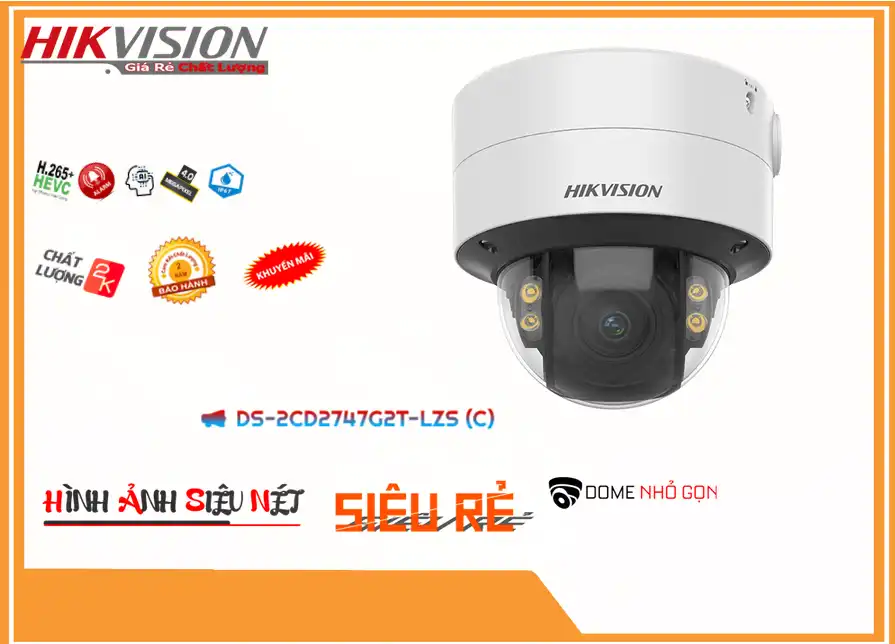 Camera Hikvision DS-2CD2747G2T-LZS(C),Giá DS-2CD2747G2T-LZS(C),phân phối DS-2CD2747G2T-LZS(C),DS-2CD2747G2T-LZS(C)Bán