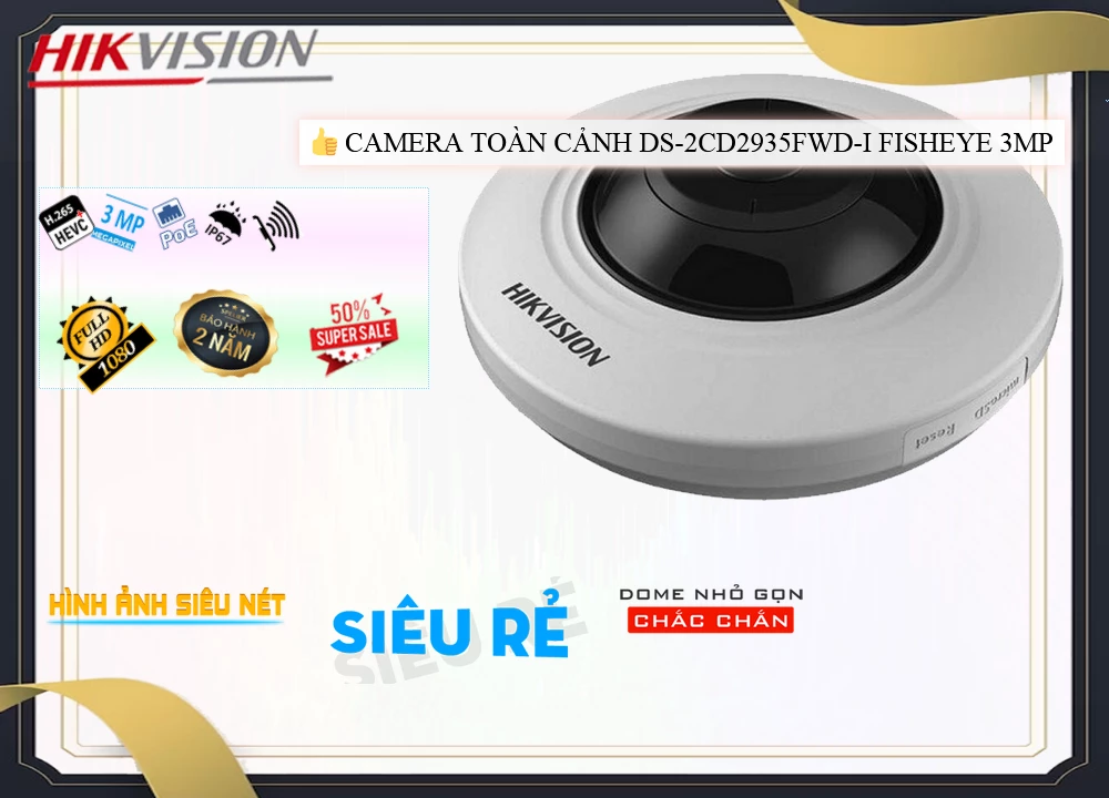 Camera Mắt Cá Hikvision DS-2CD2935FWD-I,Giá DS-2CD2935FWD-I,phân phối DS-2CD2935FWD-I,DS-2CD2935FWD-IBán Giá Rẻ,Giá Bán