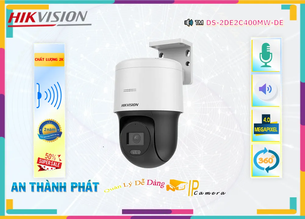 Camera Hikvision DS-2DE2C400MW-DE,DS-2DE2C400MW-DE Giá rẻ,DS-2DE2C400MW-DE Giá Thấp Nhất,Chất Lượng